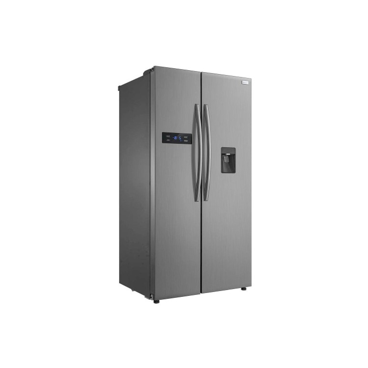 Russell Hobbs RH90FF176SS-WD 90cm Wide 179cm High American Style Fridge Freezer With Water Dispenser