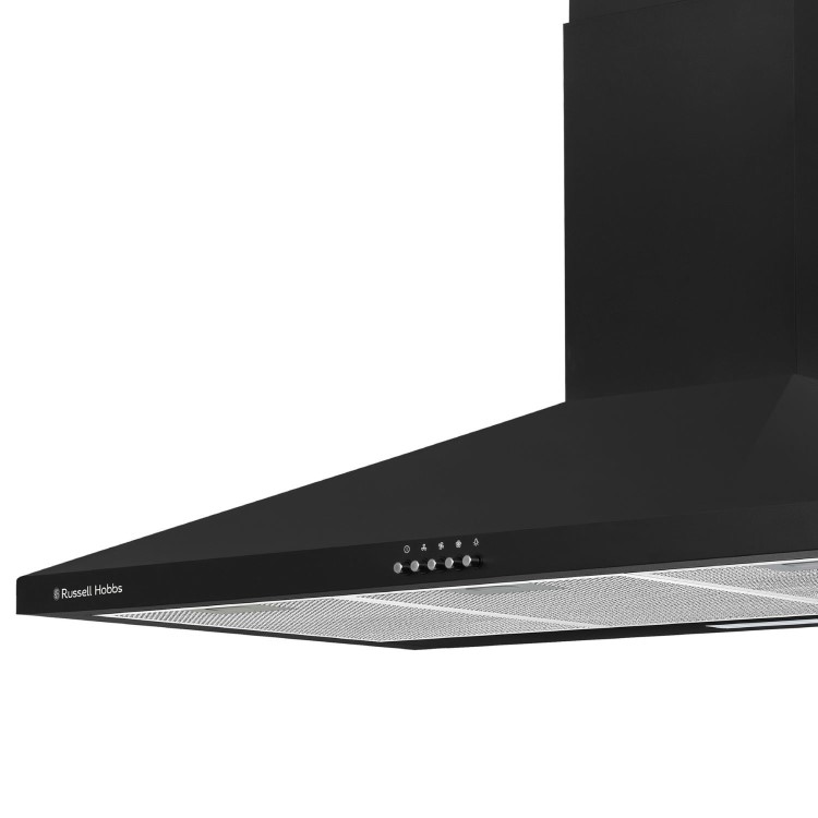 Russell Hobbs 90cm Chimney Cooker Hood - Black
