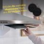 Russell Hobbs 90cm Chimney Cooker Hood - Stainless Steel