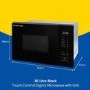 Refurbished Russell Hobbs Built-In 800W Microwave & Grill - Black