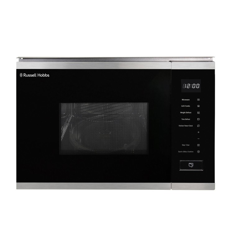 Russell Hobbs Built-In 800W Microwave & Grill - Stainless steel