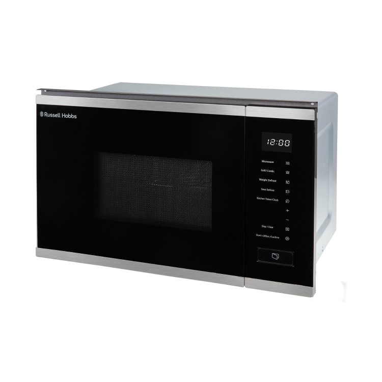 Russell Hobbs Built-In 800W Microwave & Grill - Stainless steel