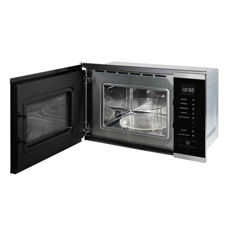 Russell Hobbs Built-In 800W Microwave & Grill - Stainless steel