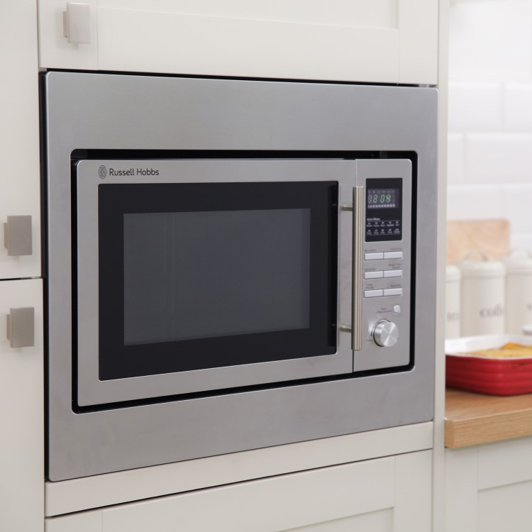 Russell Hobbs 25L Built-In Combi Microwave Oven -  Stainless Steel