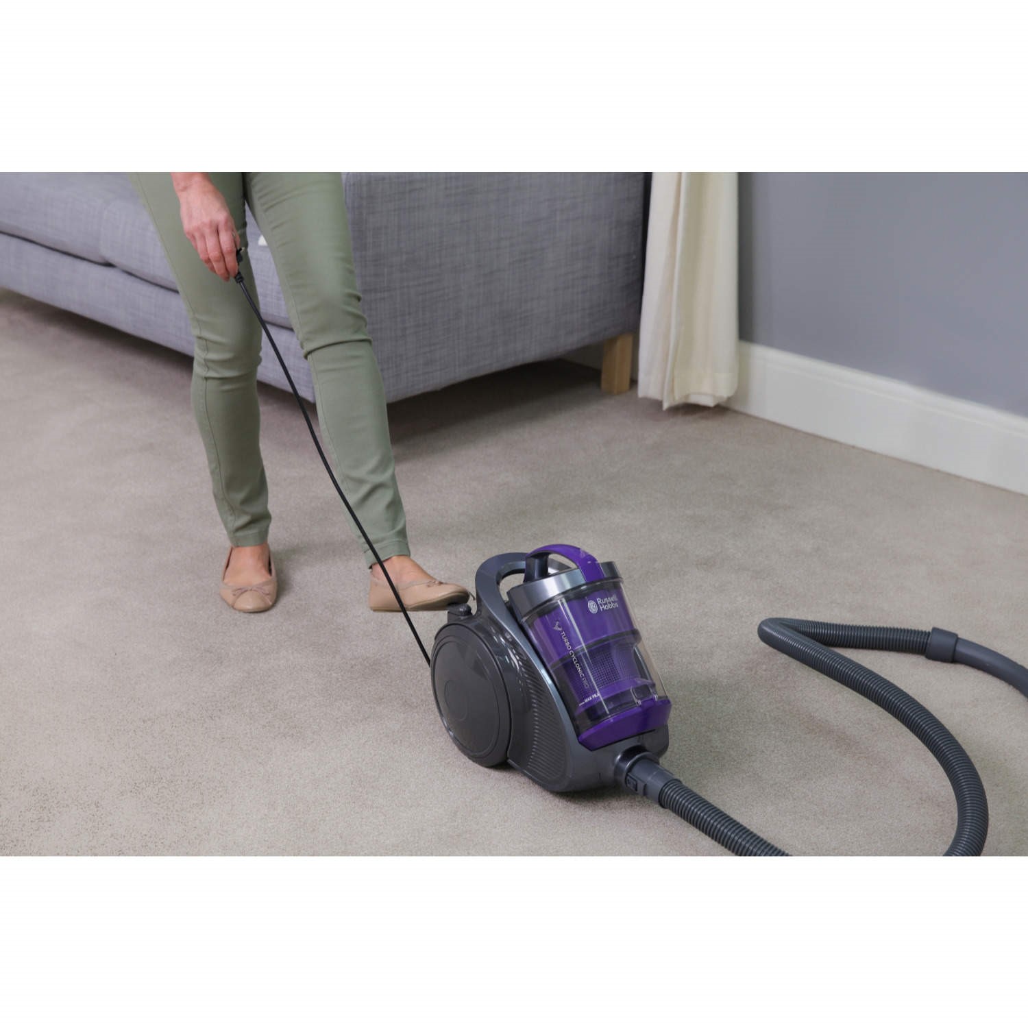 Russell Hobbs RHCV2002 Turbo Cyclonic Pro 2L Multi Cyclonic Cylinder