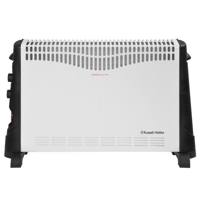 Russell Hobbs 2KW Convector Heater with Adjustable Thermostat and Timer