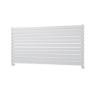 Riace Linea White Flat Designer Radiator 770x1600mm Double Panel 6904 BTU - Horizontal Bars