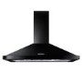 Rangemaster 100cm Chimney Cooker Hood - Black & Chrome