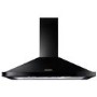 Rangemaster 110cm Chimney Cooker Hood - Black & Brass