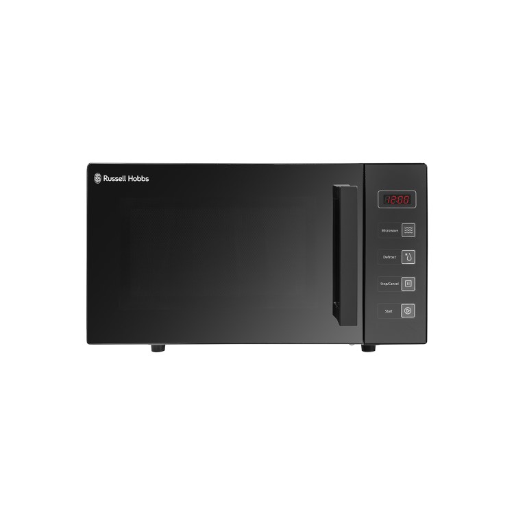 Refurbished Russell Hobbs RHEM2301B 23L 800W Digital Flatbed Microwave Black