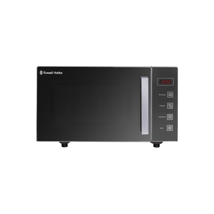 Russell Hobbs Easi 23L Freestanding Solo Flatbed Microwave - Silver