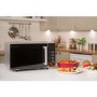 Russell Hobbs Easi 23L Freestanding Solo Flatbed Microwave - Silver
