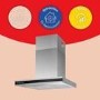 Russell Hobbs 60cm T-Shaped Cooker Hood - Stainless Steel