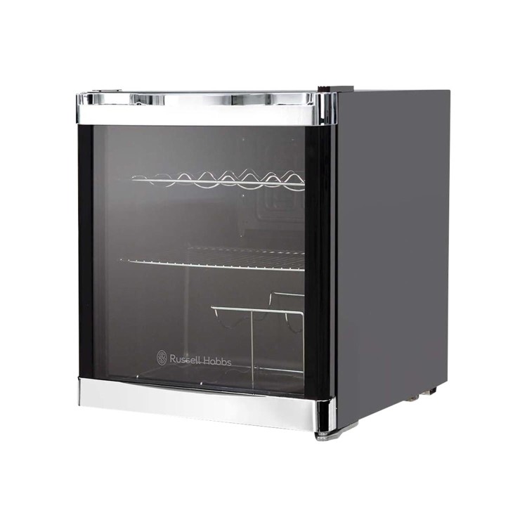 Refurbished Russell Hobbs RHGWC1B-C 12 Bottle Single Zone Wine Cooler