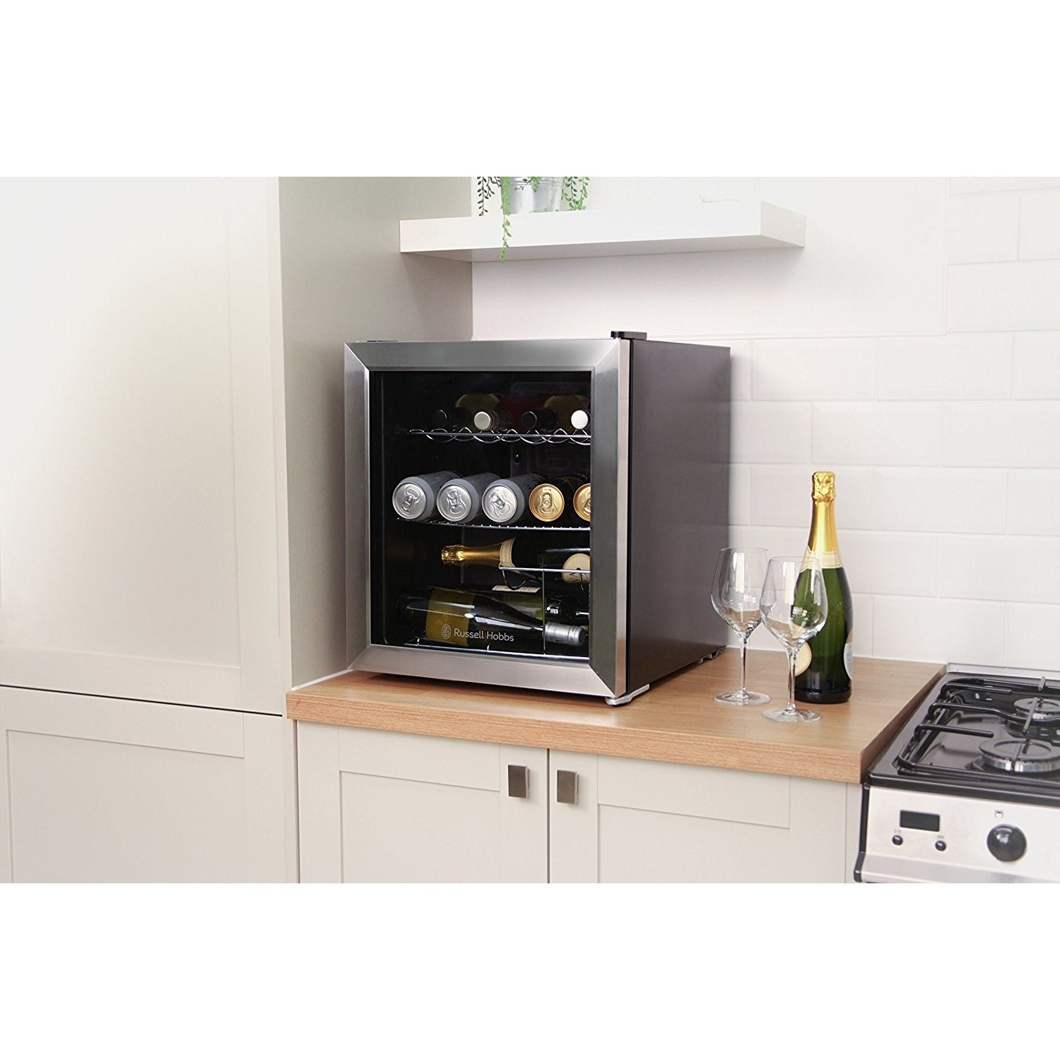 Russell Hobbs RHGWC3SS 12 Bottle Wine Cooler Stainless Steel