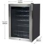 Russell Hobbs 62L Drinks Fridge - Stainless Steel