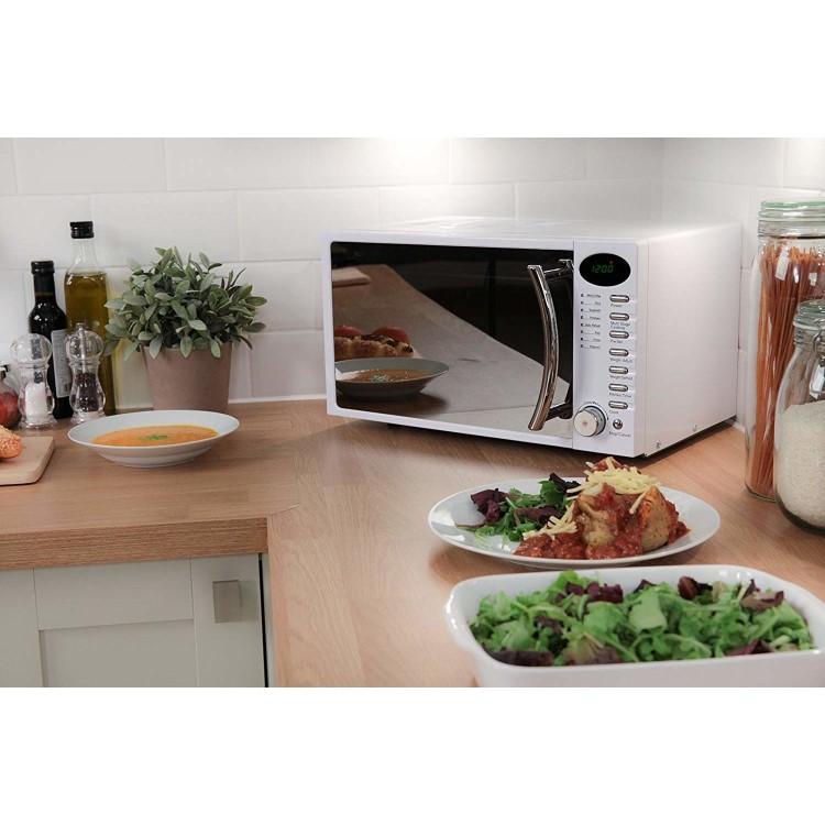 Refurbished Russell Hobbs Legacy RHM1714WC 17L 700W Digital Microwave White