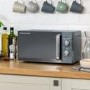 Russell Hobbs Inspire 17L Solo Microwave Oven - Grey