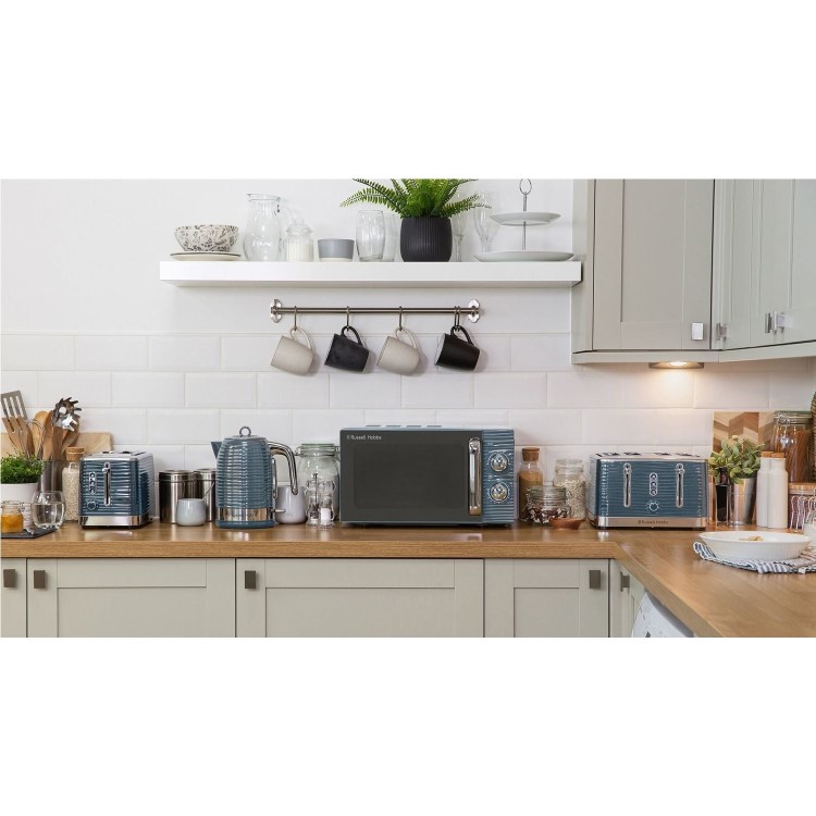 Russell Hobbs Inspire 17L Solo Microwave Oven - Grey