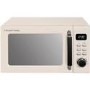 Russell Hobbs StyleVia 20L Freestanding Solo Microwave Oven - Cream