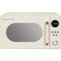 A1/RHM2044C Refurbished Russell Hobbs Retro RHM2044C 20L 800W Freestanding Solo Microwave Cream