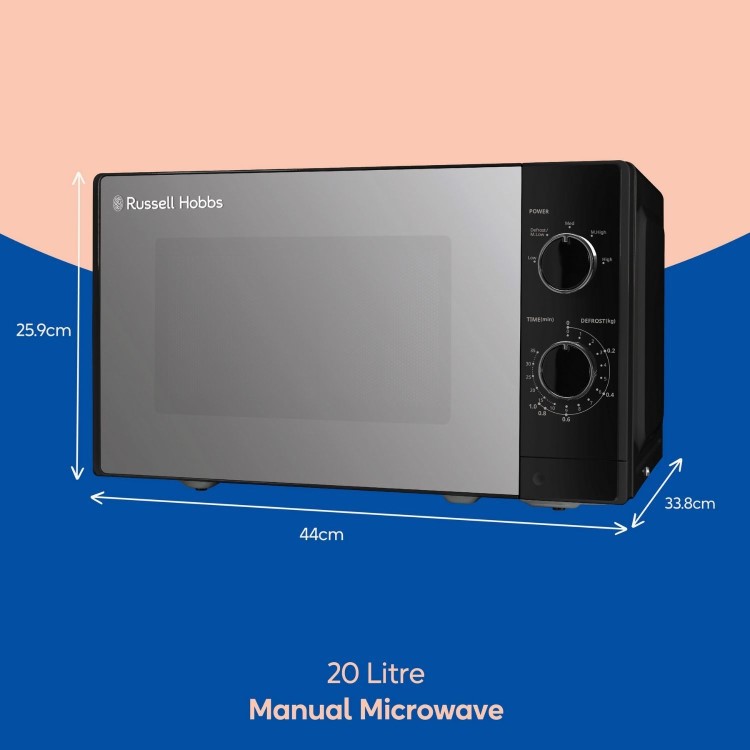 Russell Hobbs RHM2047B 20 Litres Microwave - Black