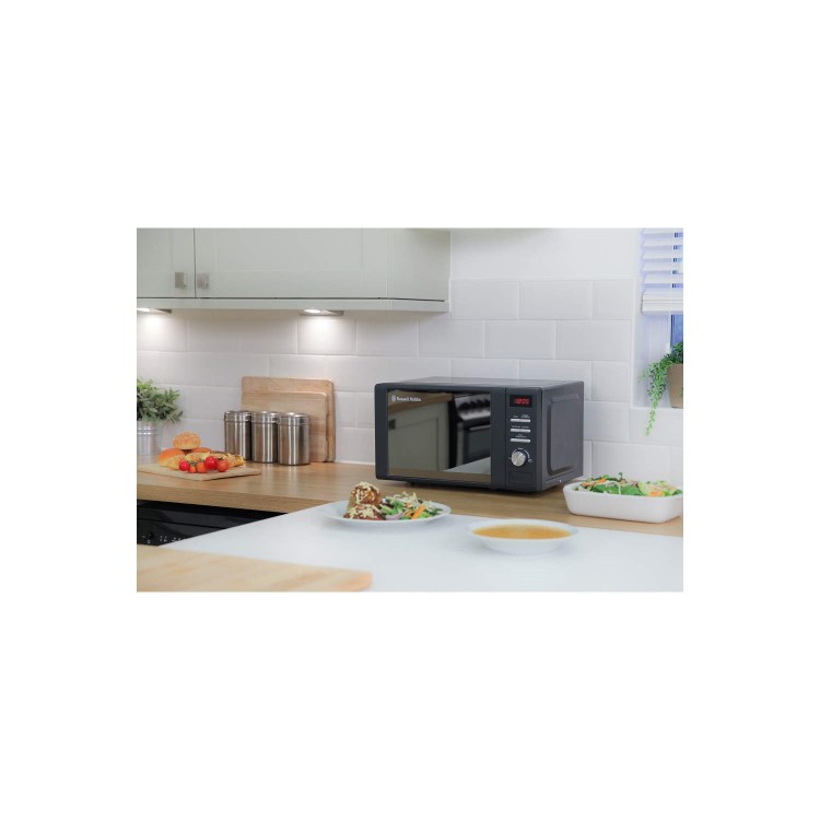 Russell Hobbs RHM2064G 20L 800W Freestanding Digital Microwave - Grey