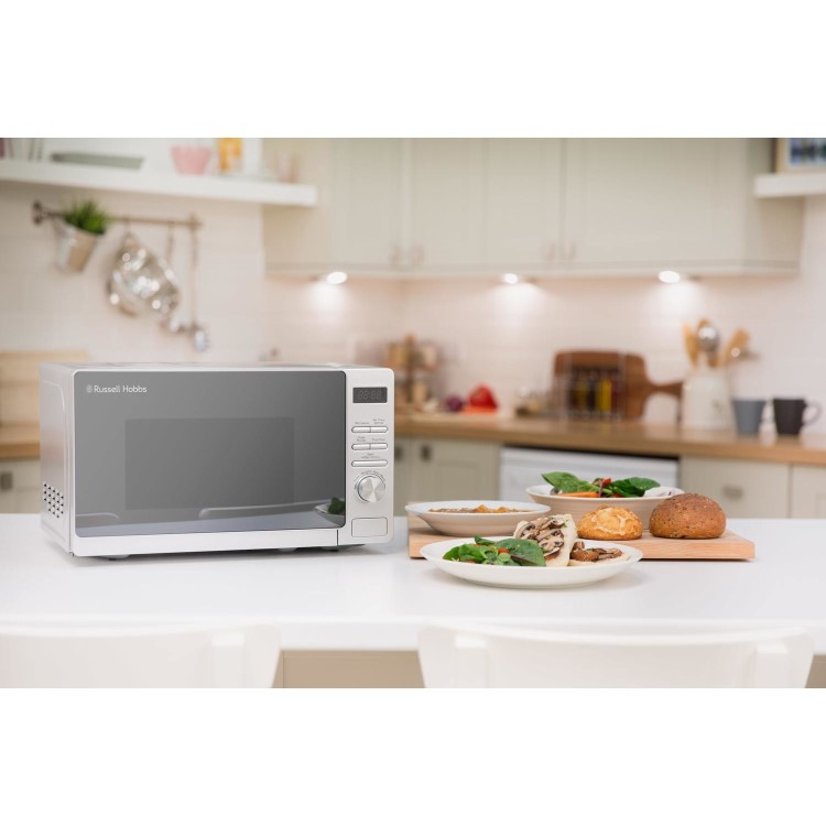 Russell Hobbs RHM2072S 20L Digital Microwave Oven - Silver