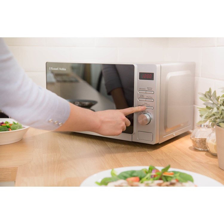 Russell Hobbs RHM2072S 20L Digital Microwave Oven - Silver