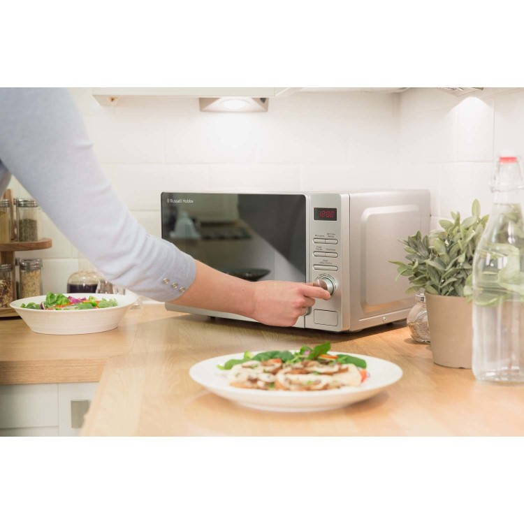 Russell Hobbs RHM2072S 20L Digital Microwave Oven - Silver