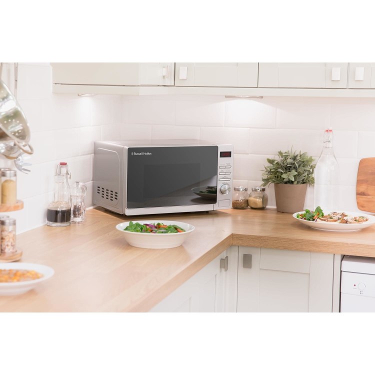 Russell Hobbs RHM2072S 20L Digital Microwave Oven - Silver