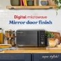 Russell Hobbs 20L Freestanding Solo Digital Microwave - Black