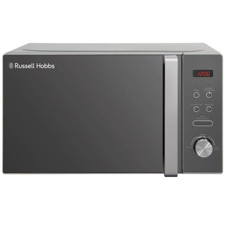 Russell Hobbs 20L Freestanding Solo Digital Microwave - Silver