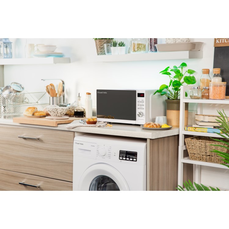 Russell Hobbs Aura 20L Digital Microwave - White