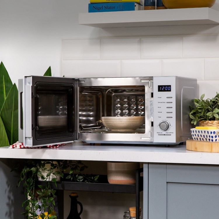 Russell Hobbs RHM2348S 23L Solo Microwave - Silver
