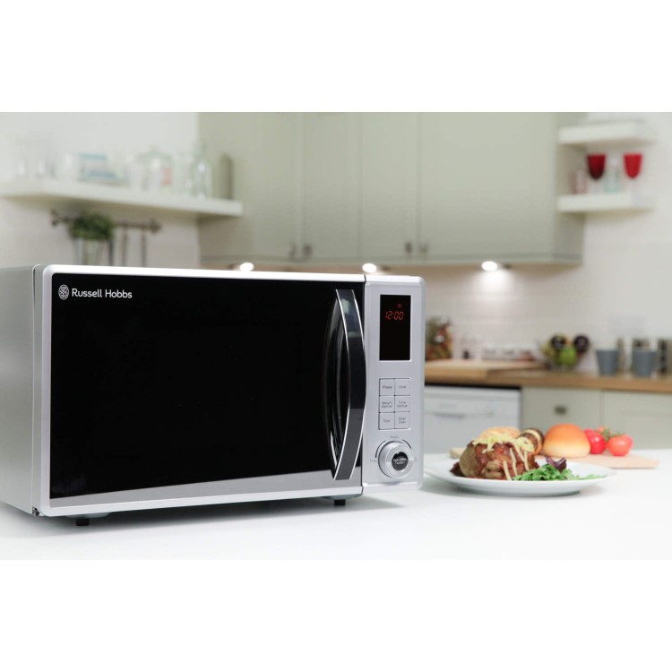 Refurbished Russell Hobbs RHM2362S 23L 800W Digital Microwave Silver