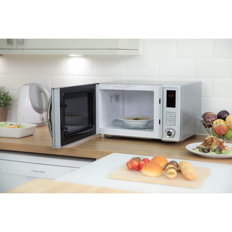 Refurbished Russell Hobbs RHM2362S 23L 800W Digital Microwave Silver