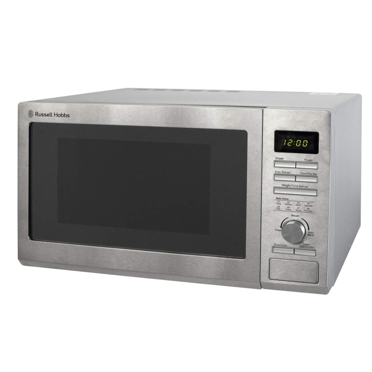Refurbished Russell Hobbs RHM2563 25L 900W Digital Microwave Oven Stainless Steel