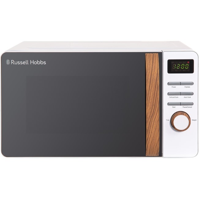 Russell Hobbs Scandi 17L Digital Microwave - White