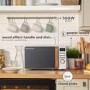 Russell Hobbs Scandi 17L Digital Microwave - White