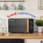Russell Hobbs 17L Freestanding Solo Microwave - Black