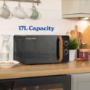 Russell Hobbs 17L Freestanding Solo Microwave - Black