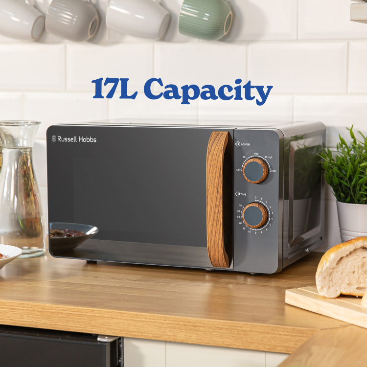 Russell Hobbs Scandi 17L Microwave Oven - Grey