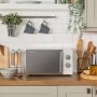 Russell Hobbs RHMM715 Honeycomb Manual Microwave 17L, White