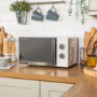 Russell Hobbs 17L Freestanding Solo Microwave - White