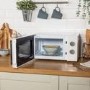 Russell Hobbs RHMM715 Honeycomb Manual Microwave 17L, White