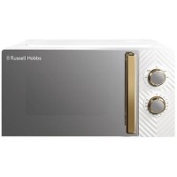 Russell Hobbs Groove RHMM723 17L Compact Freestanding Solo Microwave - White Russell Hobbs Groove RHMM723 17L Compact Freestanding Solo Microwave - White