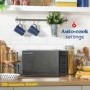 Russell Hobbs 20L Freestanding Digital Solo Microwave Oven - Silver