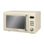 Russell Hobbs RHRETMD706C 17L 700W Retro Design Freestanding Digital Microwave in Cream