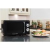 Russell Hobbs RHRETMM705B 17L Retro Solo Microwave - Black